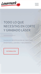 Mobile Screenshot of lasermark.com.mx